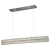 Bethel Clear Crystal Led Pole Floor Lamp With A Stainless Steel Frame  KD12-3